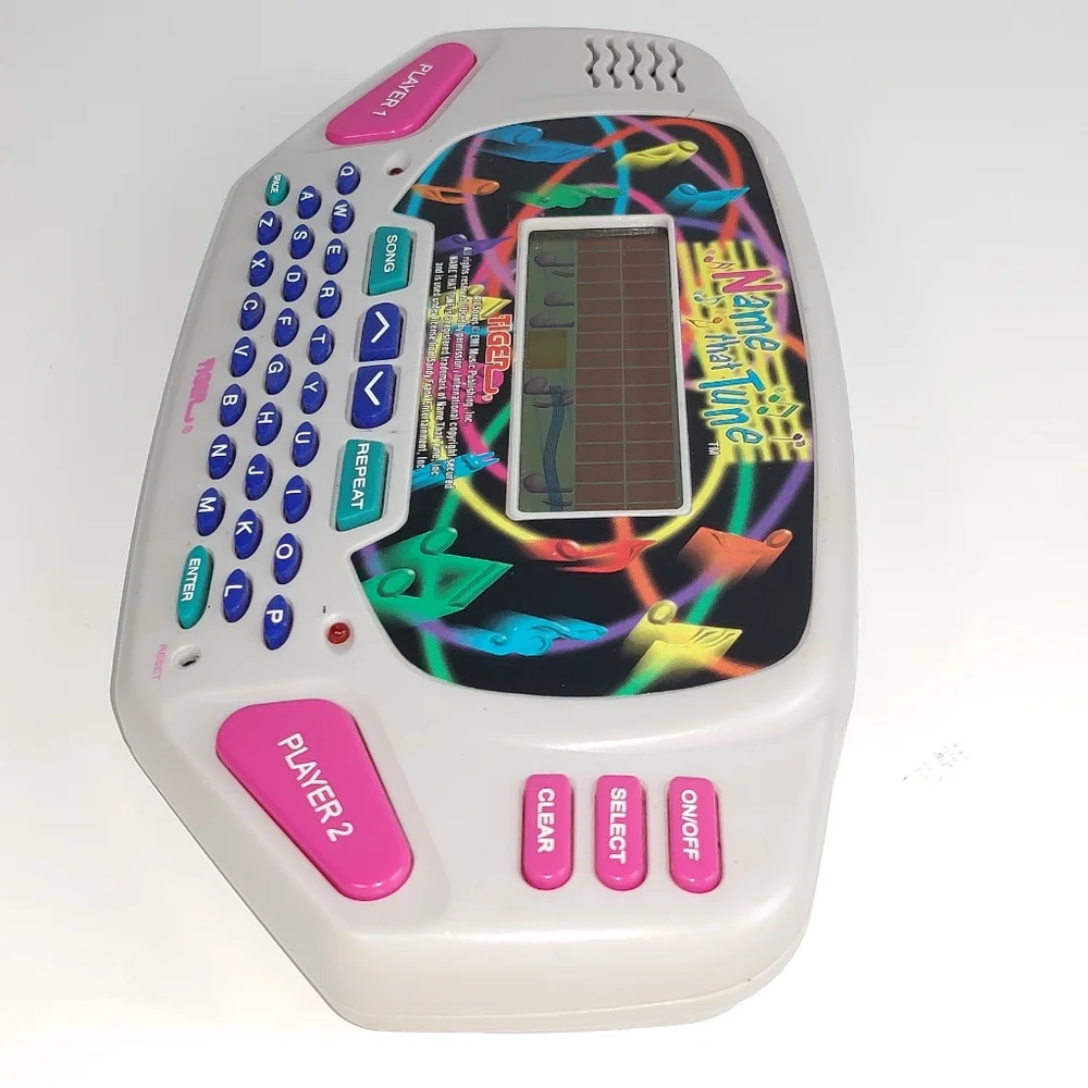 Name that Tune Handheld Game 90's VTG Vintage Retro Tiger Electronics Technology